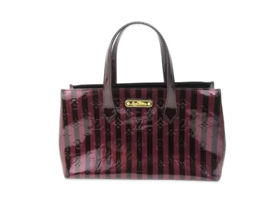 Louis Vuitton Monogram Vernis Rayure Wilshere PM "Amarant"