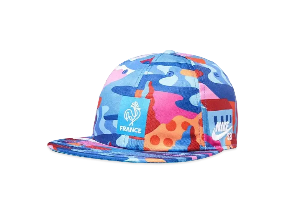 Nike SB Parra France Kit Printed Skateboard Cap "Multi"