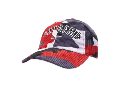 Supreme / Nike Arc Corduroy 6-Panel "Red Camo"