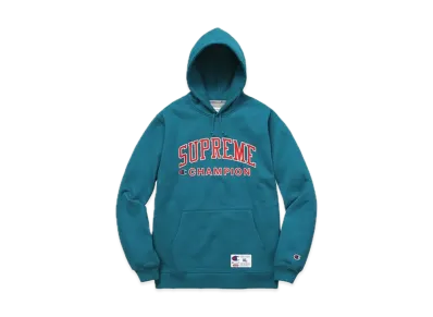 Supreme Champion Hooded Sweatshirt "Teal"