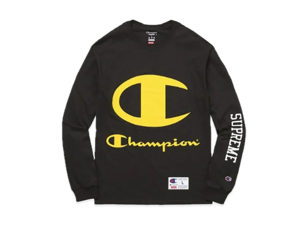 Supreme Champion L/S Tee "Black"