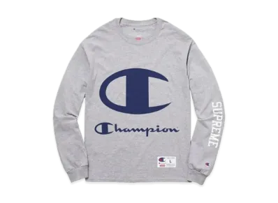 Supreme Champion L/S Tee "Grey"