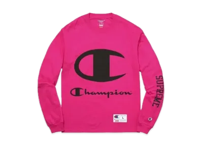 Supreme Champion L/S Tee "Magenta"