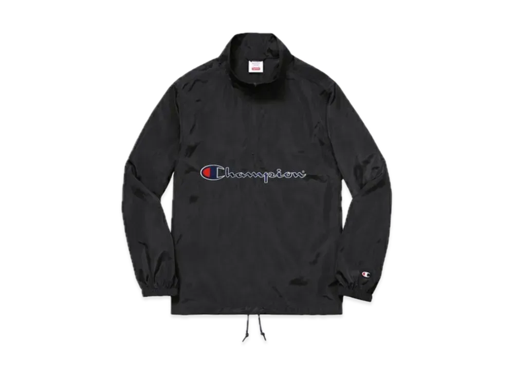 Supreme Champion Half Zip Pullover "Black"