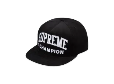 Supreme Champion 5-Panel "Black"