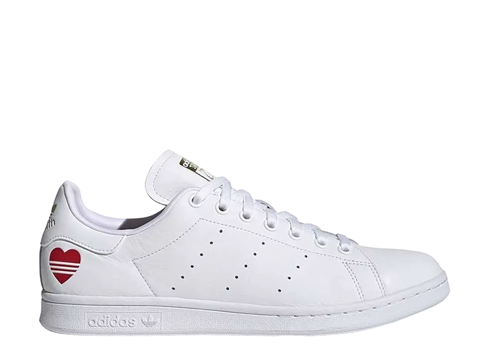 adidas Stan Smith Valentine's Day "Cloud White/Scarlet" (2020)
