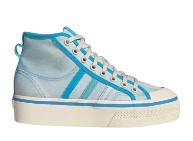 adidas Nizza Platform Mid "Almost Blue/Pantone/Wonder White"