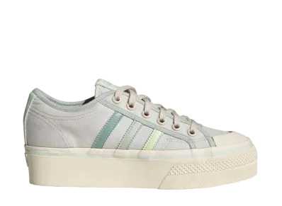 adidas Nizza Platform "Cream White/Almost Lime/Wonder White"