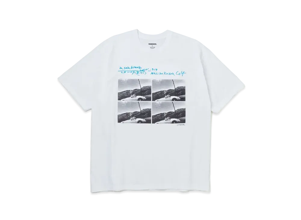 NEIGHBORHOOD ON-1 / C-TEE . SS "White"