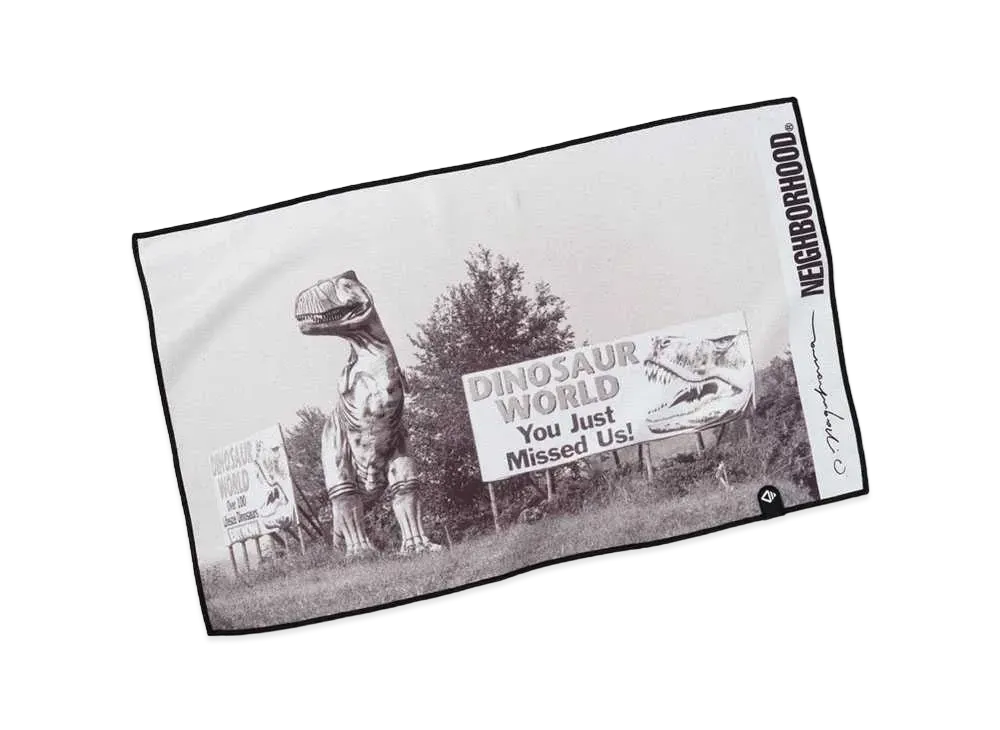 NEIGHBORHOOD NOMADIX-ON / EN-HAND TOWEL "Black"