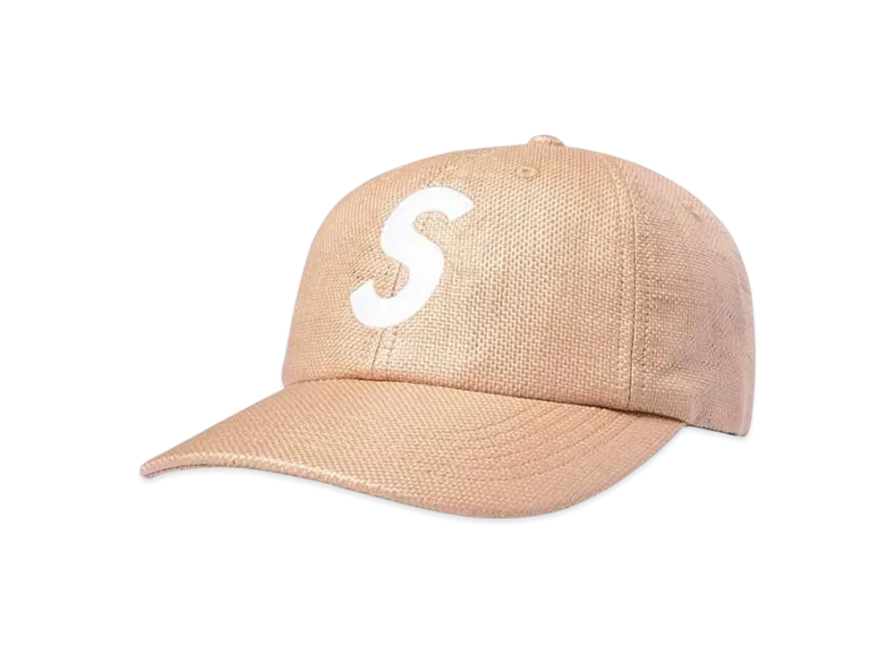 Supreme Raffia S Logo 6-Panel "Natural"