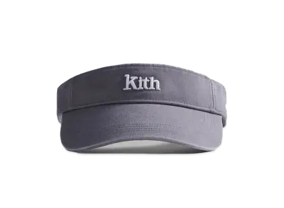 Kith Serif Washed Twill Visor "Galaxy"