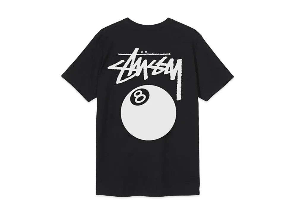 ステューシー 8 ボール ピグ ダイド Tシャツ "ブラック"