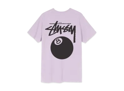 Stussy 8 Ball Pig Dyed Tee "Lavender"