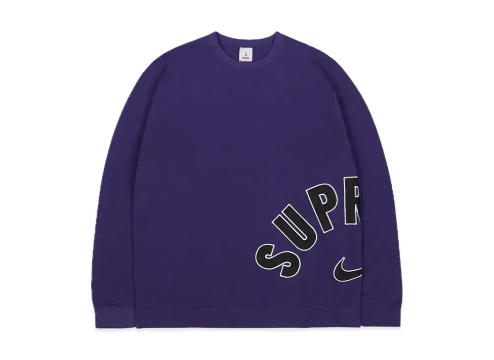 Supreme / Nike Arc Crewneck "Purple"