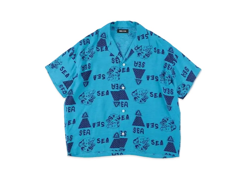 ウィンダンシー 高木耕一郎 X WDS アロハ シャツ "グリーン"