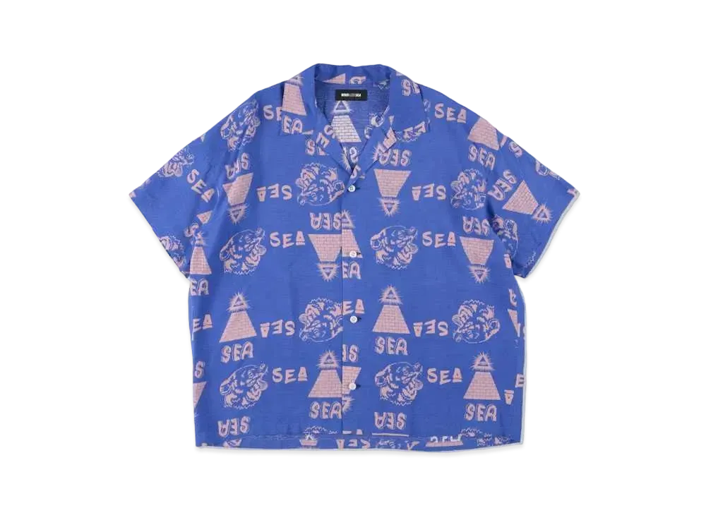 ウィンダンシー 高木耕一郎 X WDS アロハ シャツ "パープル"