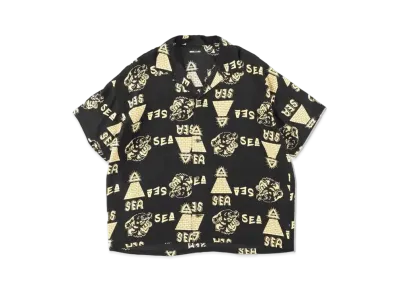 WIND AND SEA KOICHIRO TAKAGI X WDS ALOHA SHIRT "Black"