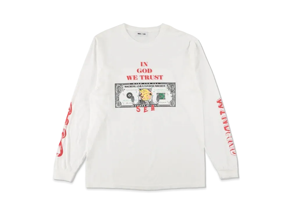 WIND AND SEA KOICHIRO TAKAGI X L/S T SHIRT "White"