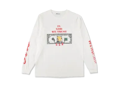 WIND AND SEA KOICHIRO TAKAGI X L/S T SHIRT "White"