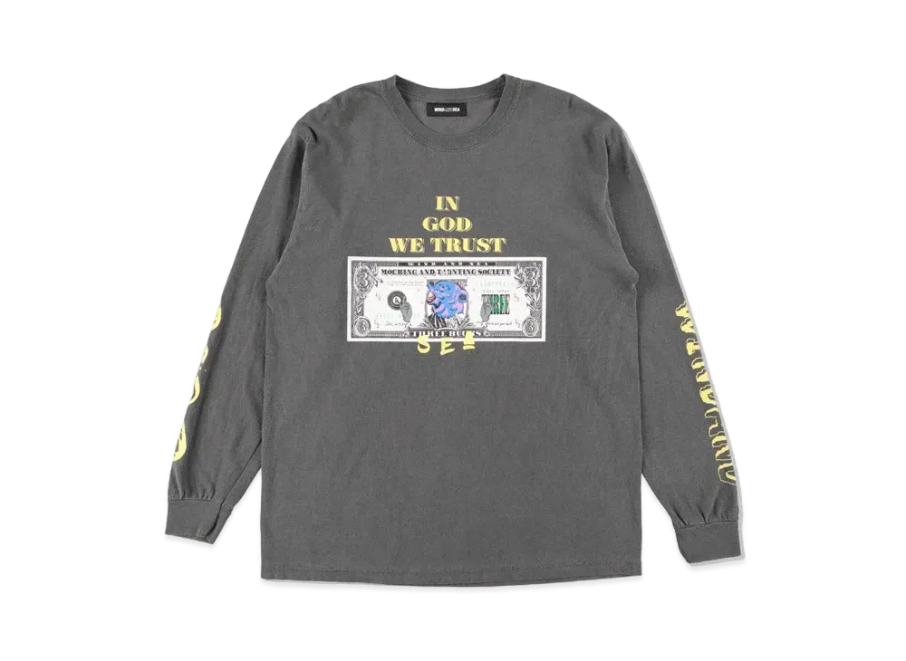 WIND AND SEA KOICHIRO TAKAGI X L/S T SHIRT "Charcoal"