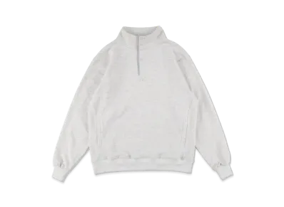 WIND AND SEA SEA HAIL SNAP LIGHT SWEAT TOPS "Ash"