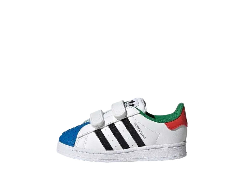 LEGO × adidas TD Superstar "White"