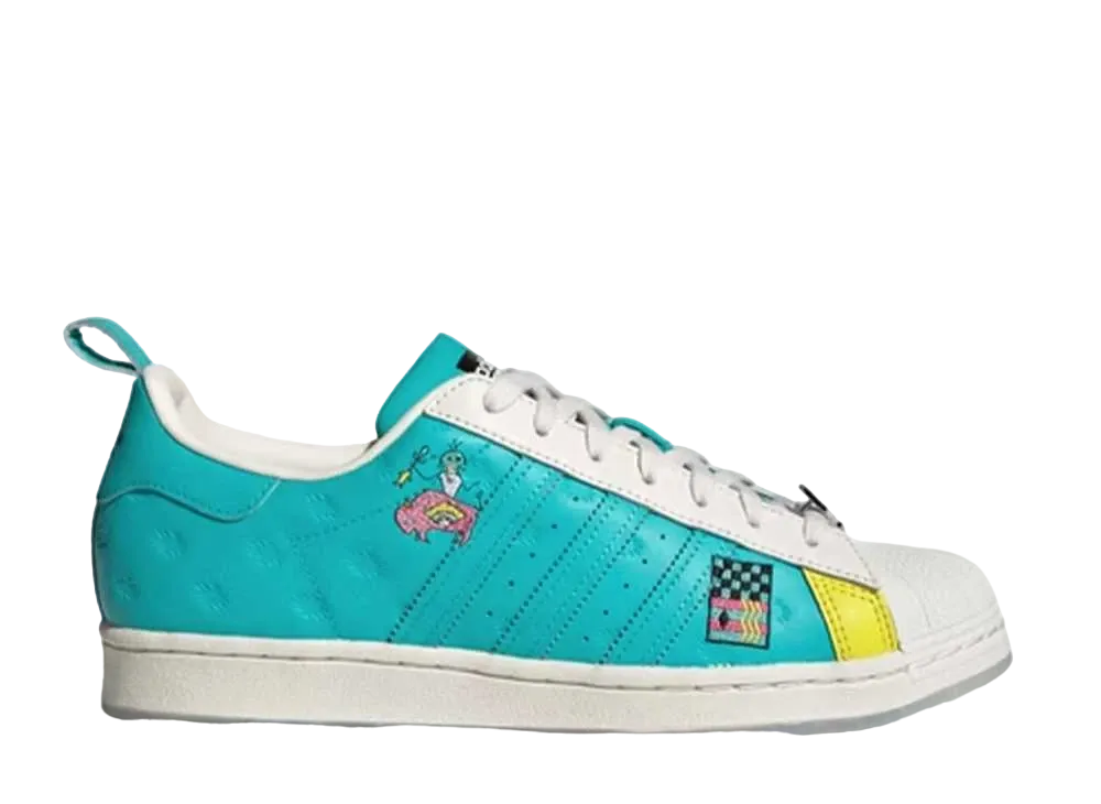 Arizona × adidas Superstar "Teal"