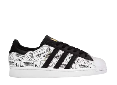 adidas Superstar Reflective All-Over Print "Cloud White/Core Black/Core Black"