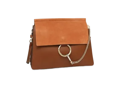 Chloe Faye Shoulder Bag "Brown"