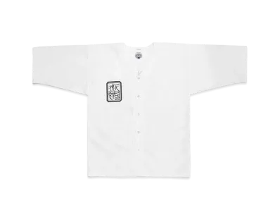 WACKO MARIA WOLF’S HEAD / DABO SHIRT "White Black"