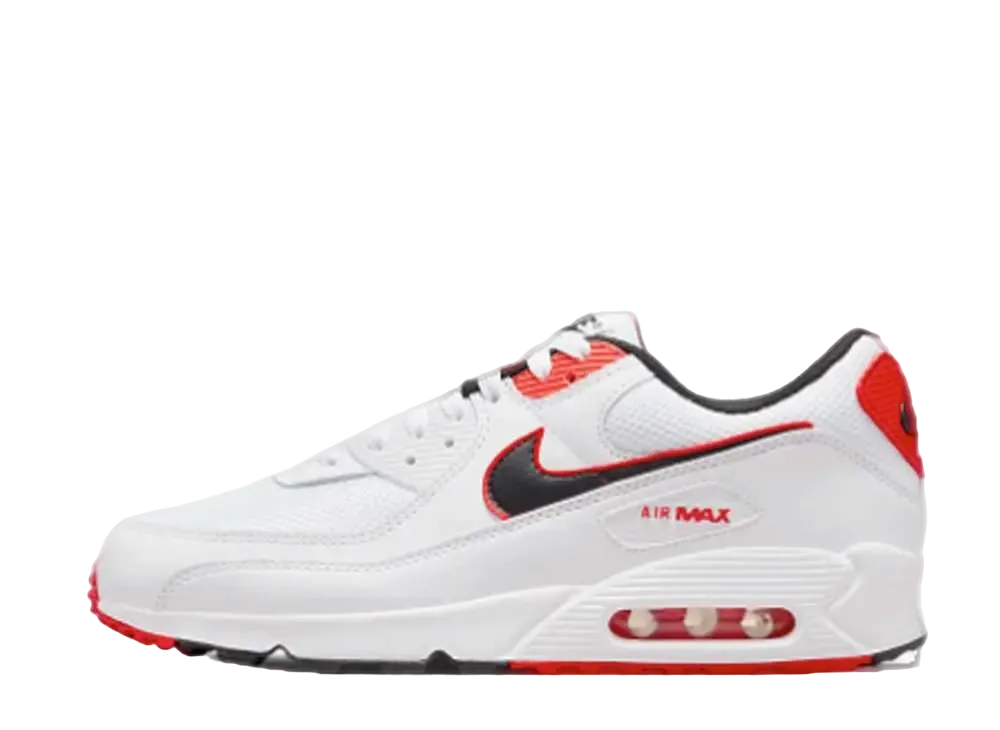Nike Air Max 90 "White/Max Orange/Black"