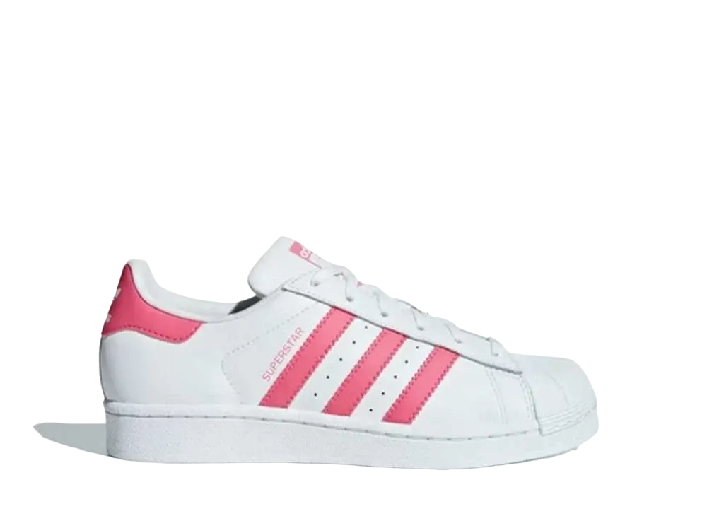 adidas GS Superstar "Cloud White Real Pink"