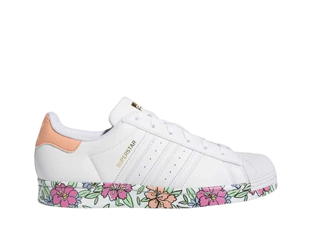adidas Women's Superstar "White Blush Floral"