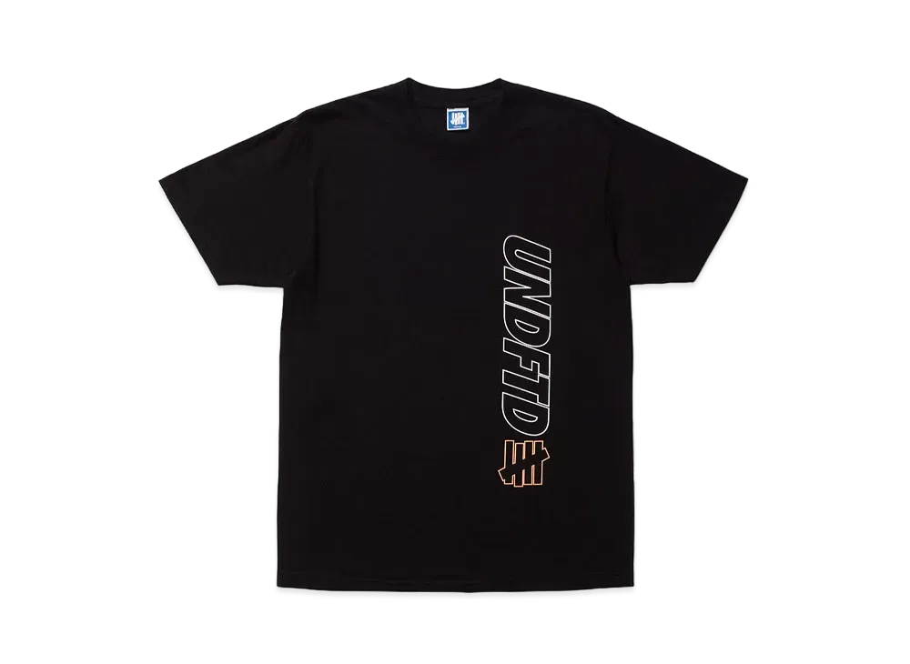 UNDEFEATED OUTLINE LOGO S/S TEE - 80327 "Black"