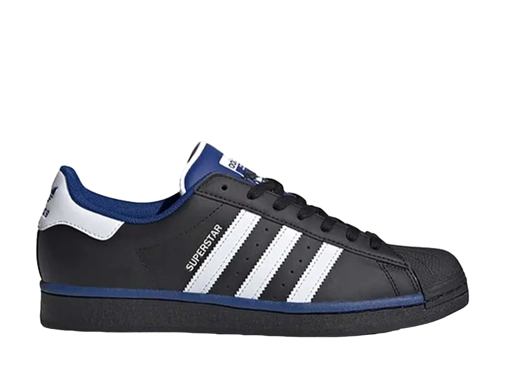 アディダス スーパースター "コア ブラック カレッジエイト ロイヤル"