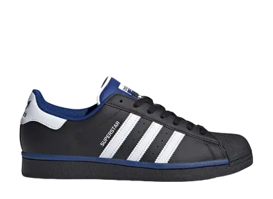 adidas Superstar "Core Black Collegiate Royal"