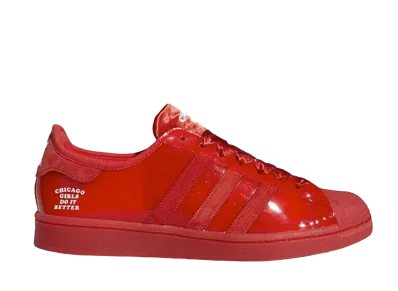 adidas Superstar Chicago Girls Do It Better "Lush Red/Cloud White/Lush Red"