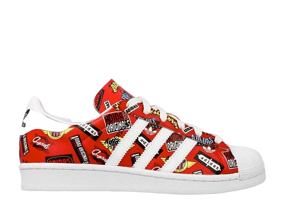 ニゴ × アディダス オリジナルス スーパースター "オールオーバープリント"