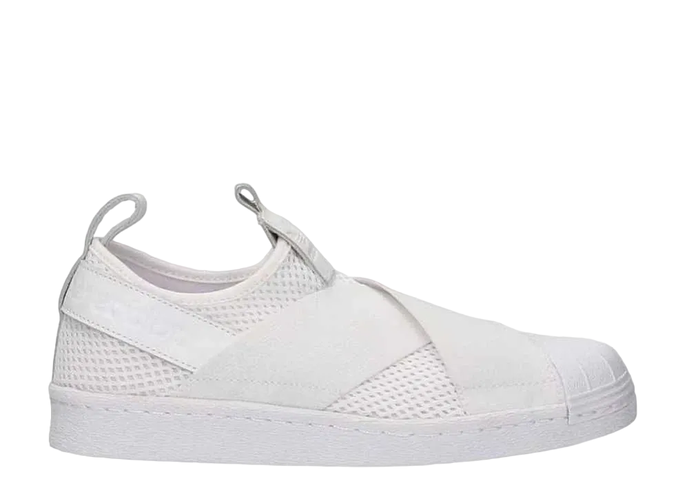 adidas Women's Superstar Slip on "Footwear White"