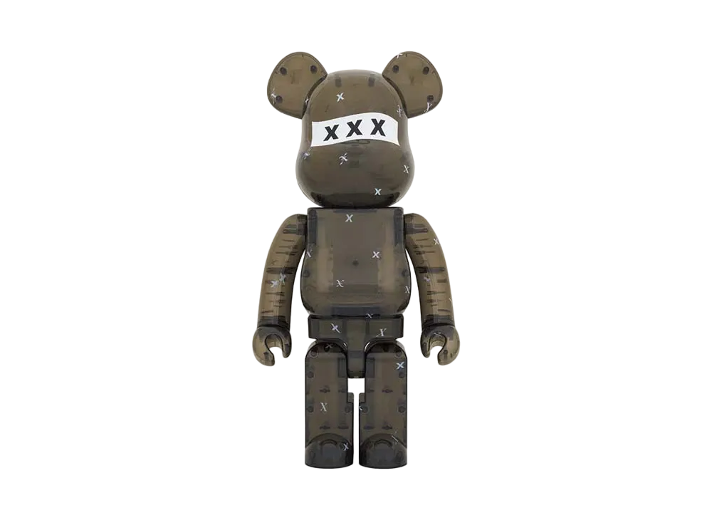 Bearbrick GOD SELECTION XXX BLACK CLEAR 1000%