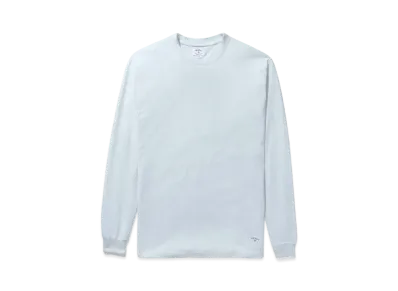 Noah Recycled Cotton Long Sleeve Tee "Blue Ice"
