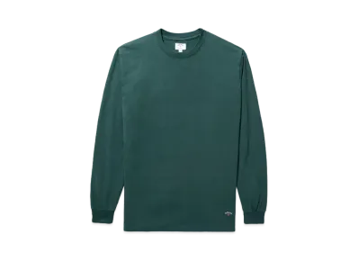 Noah Recycled Cotton Long Sleeve Tee "Forest Green"