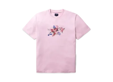 Noah Bloom Embroidered Tee "Pink"