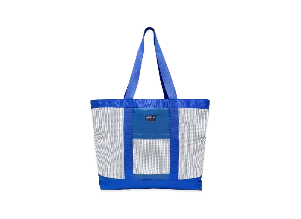 Noah Mesh Beach Bag "Blue"