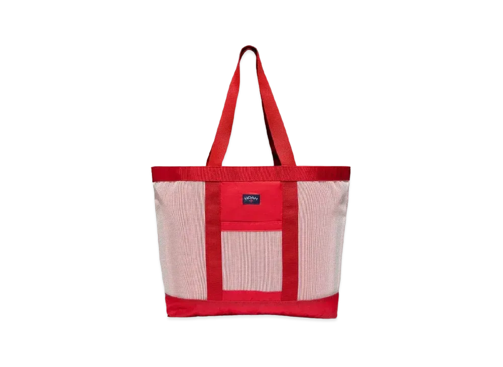 Noah Mesh Beach Bag "Red"