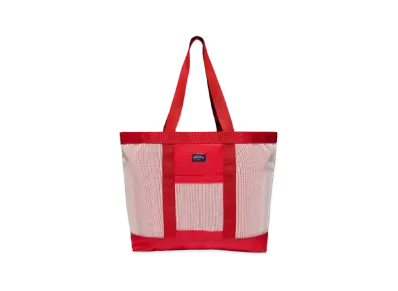 Noah Mesh Beach Bag "Red"