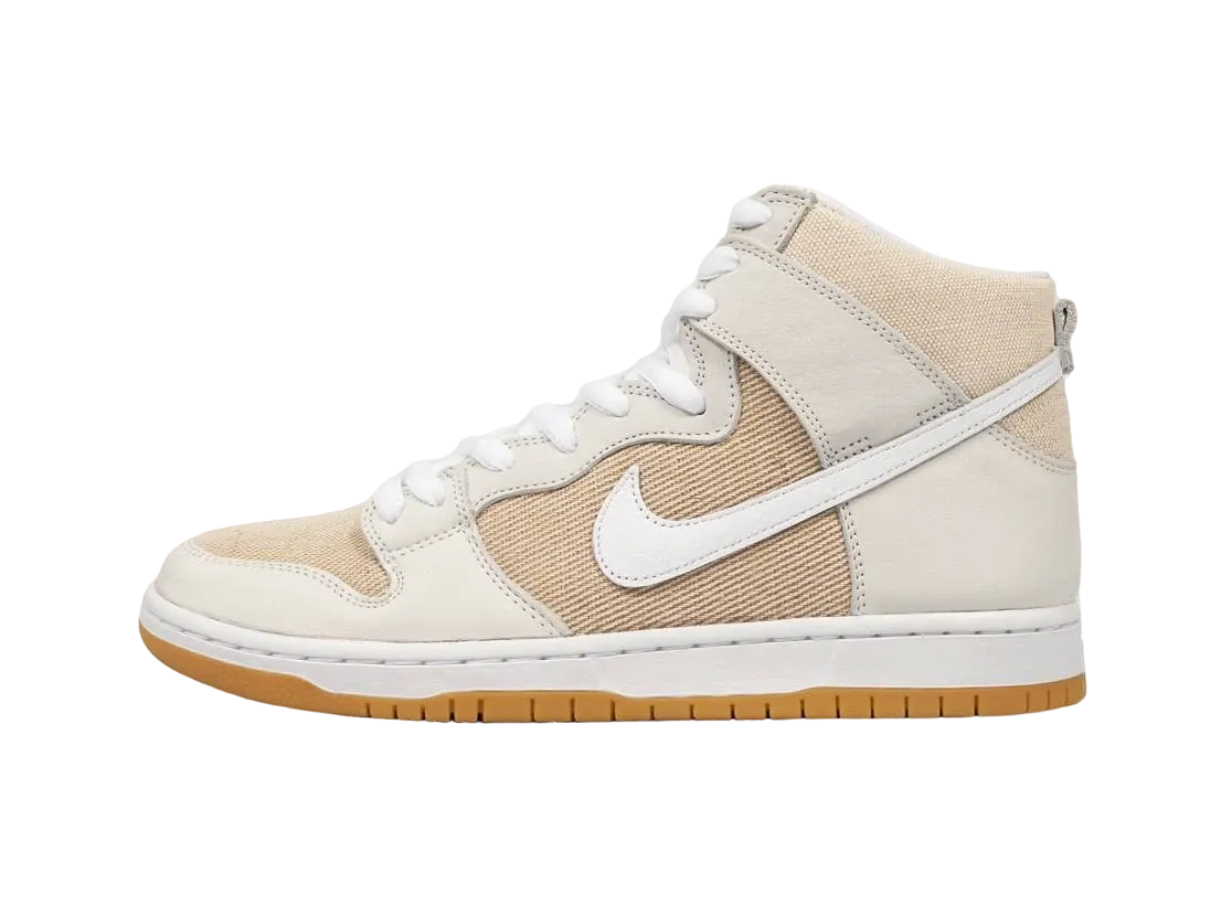 Nike SB Dunk High Pro ISO "Orange Label Unbleached Natural"