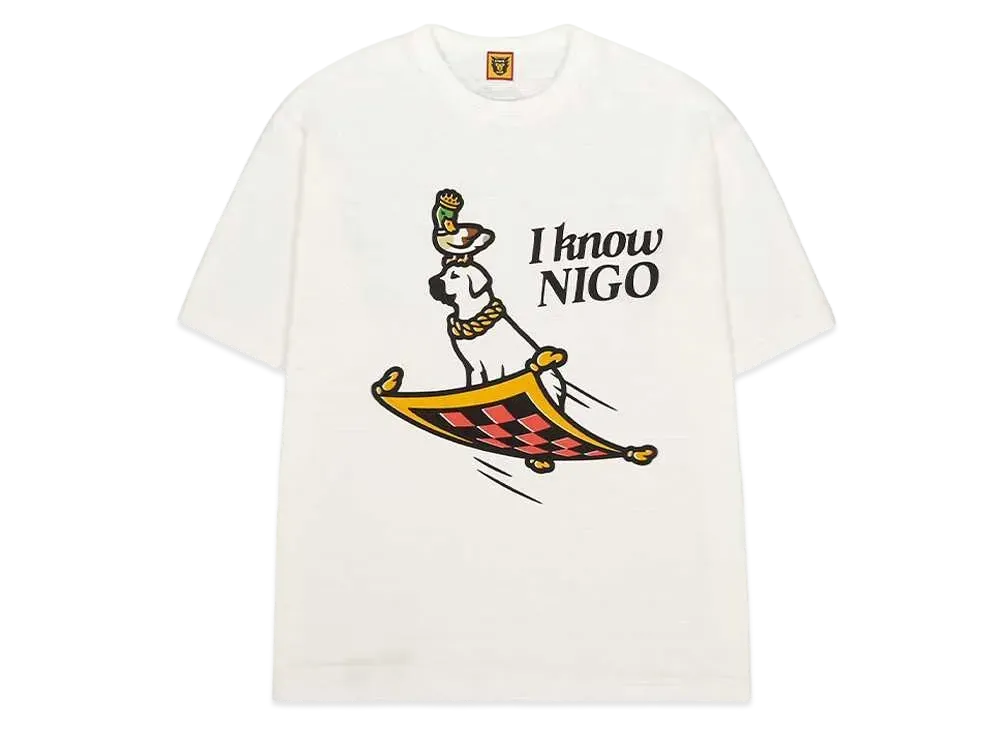 HUMAN MADE I KNOW NIGO T-SHIRT "White"