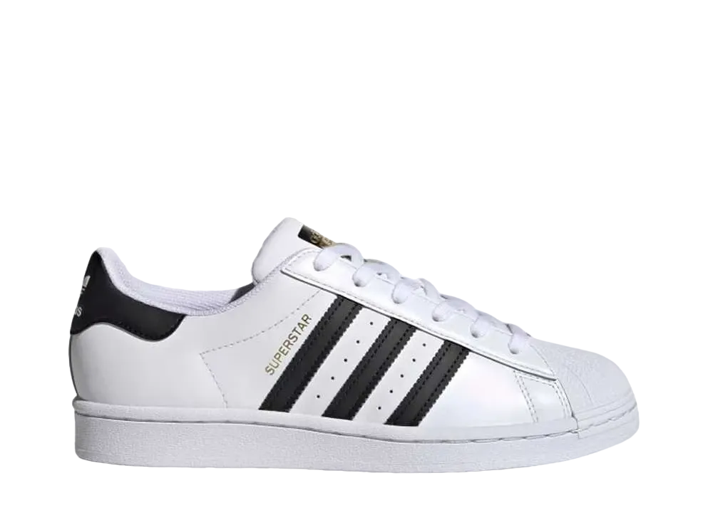 アディダス ウィメンズ スーパースター "クラウド ホワイト ブラック ストライプ"